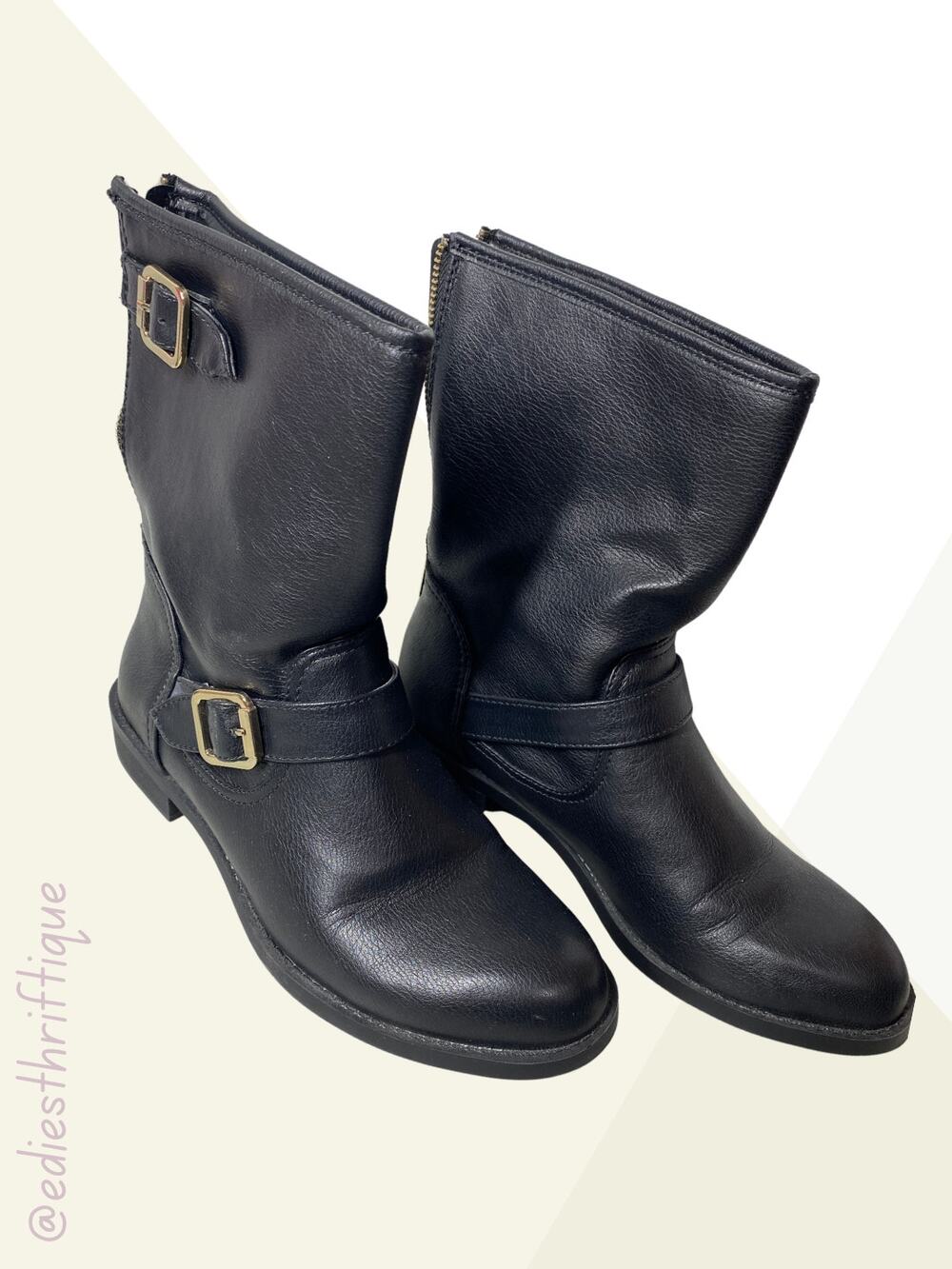 Dexter Womens Black Boots NIKKI Size 6.5 NEW